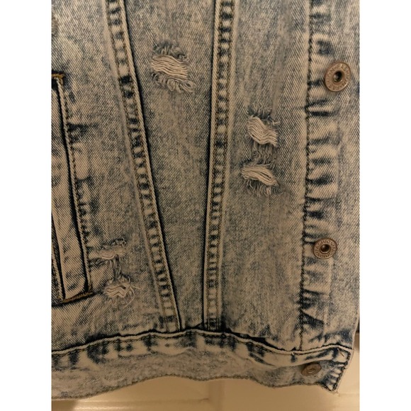CANTON WALKER| WOMENS JEAN JACKET| SIZE‎ MEDIUM - Picture 4 of 10